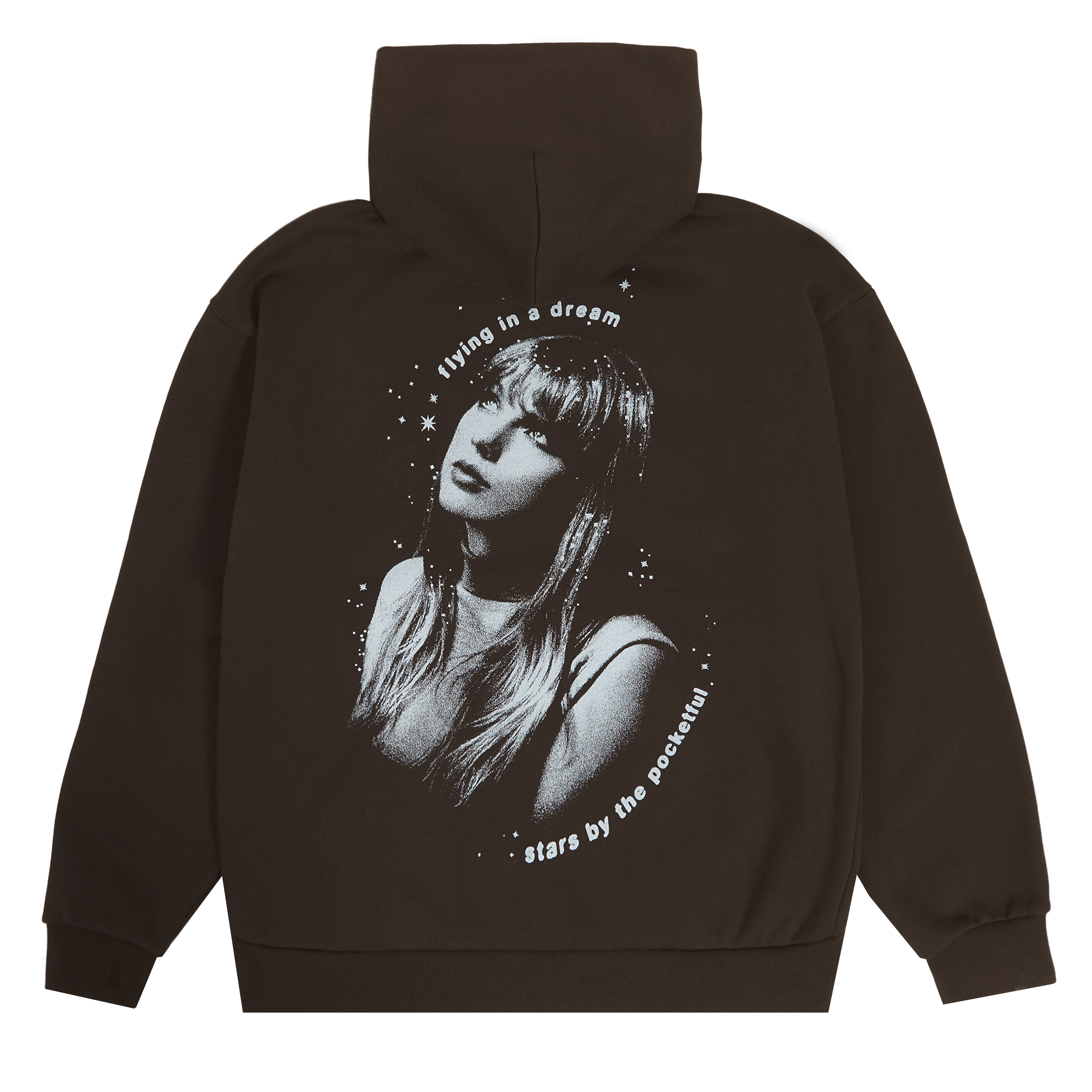 Taylor Swift Taylor Swift Midnights Living In A Dream Brown Hoodie Hoodie 387889