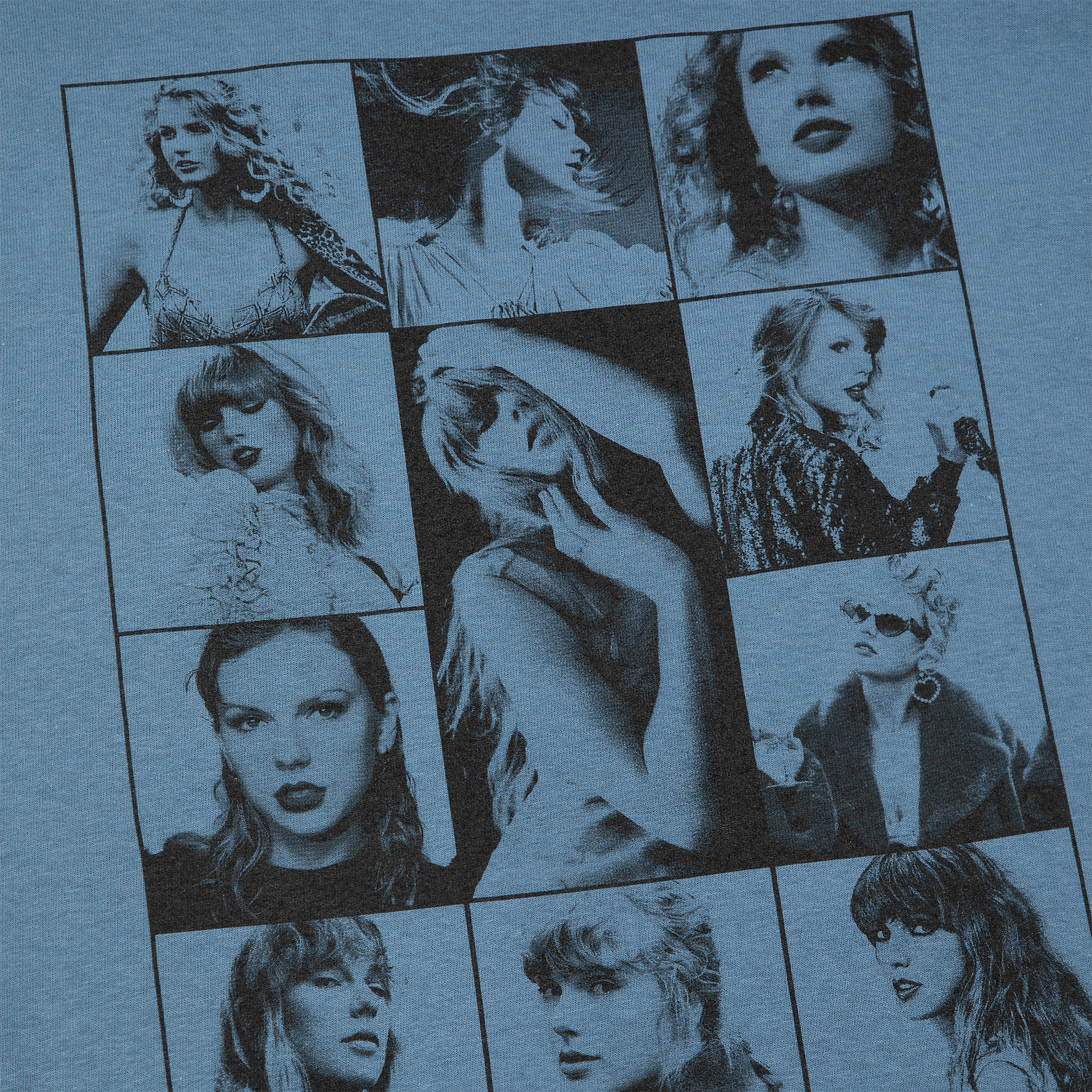 Taylor Swift Taylor Swift The Eras Tour Blue T-Shirt T-Shirt 360155