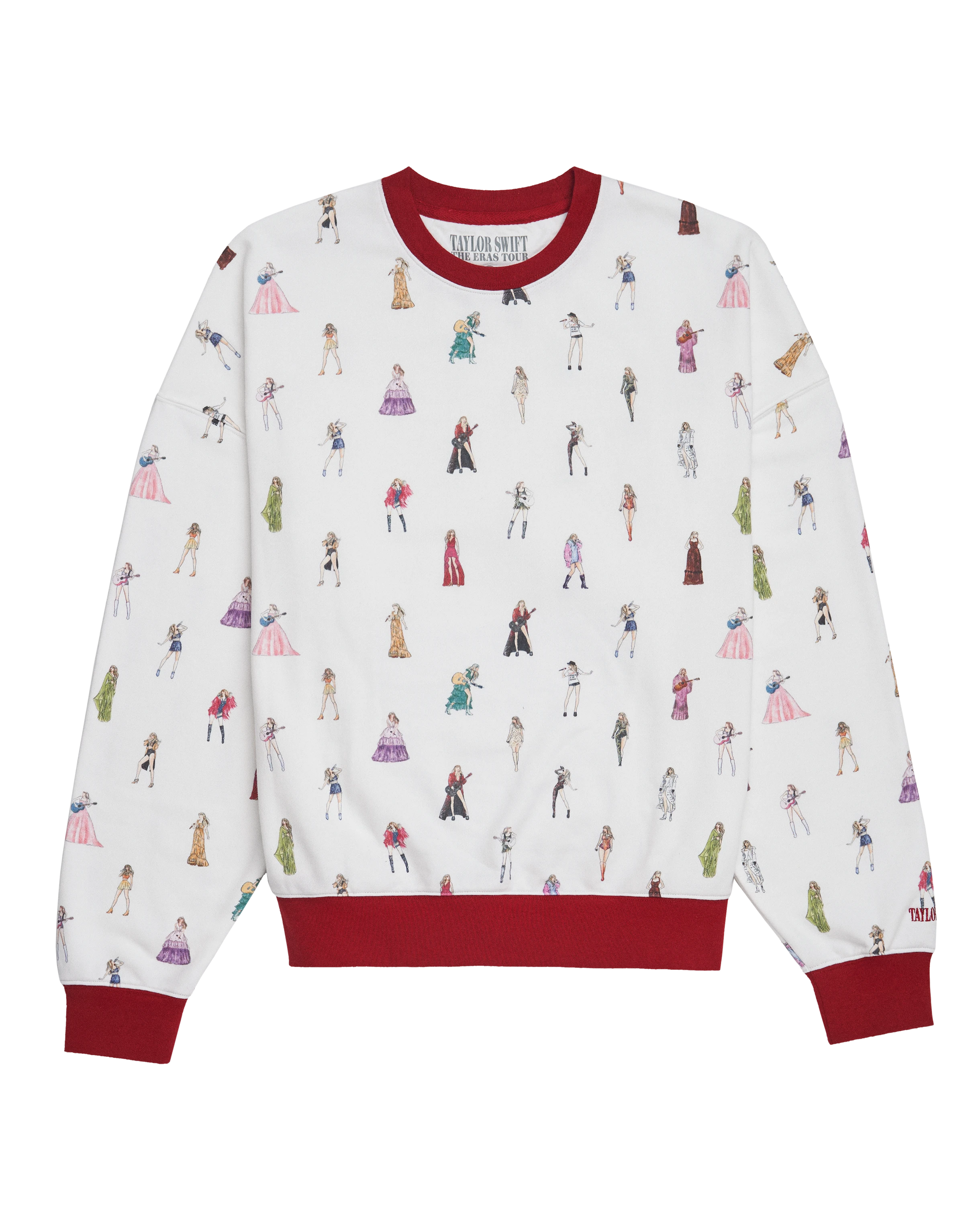 Taylor Swift Taylor Swift | The Eras Tour Crewneck Sweatshirt Sweatshirt 429778
