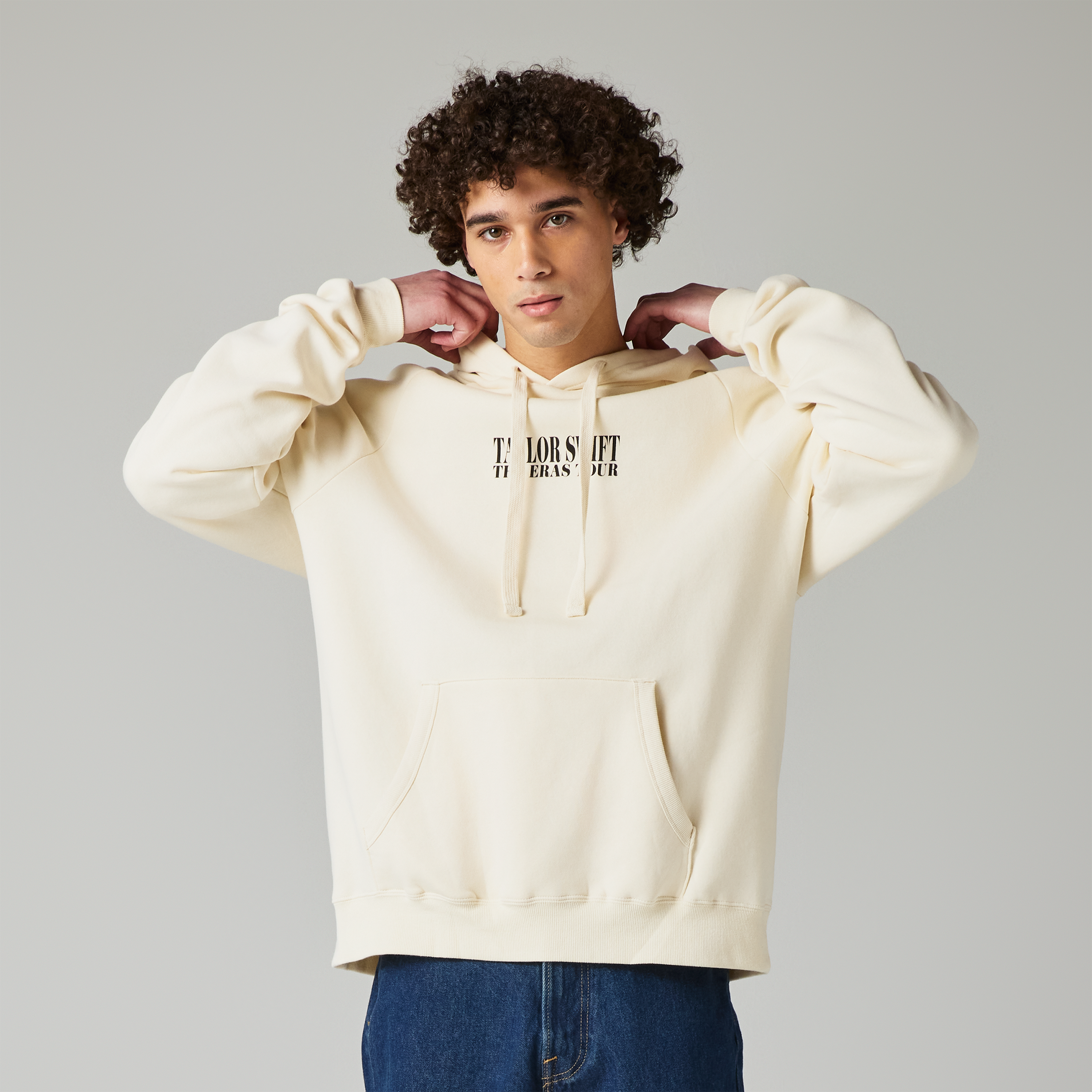 Taylor Swift Taylor Swift The Eras Tour I Beige Hoodie Hoodie 402515