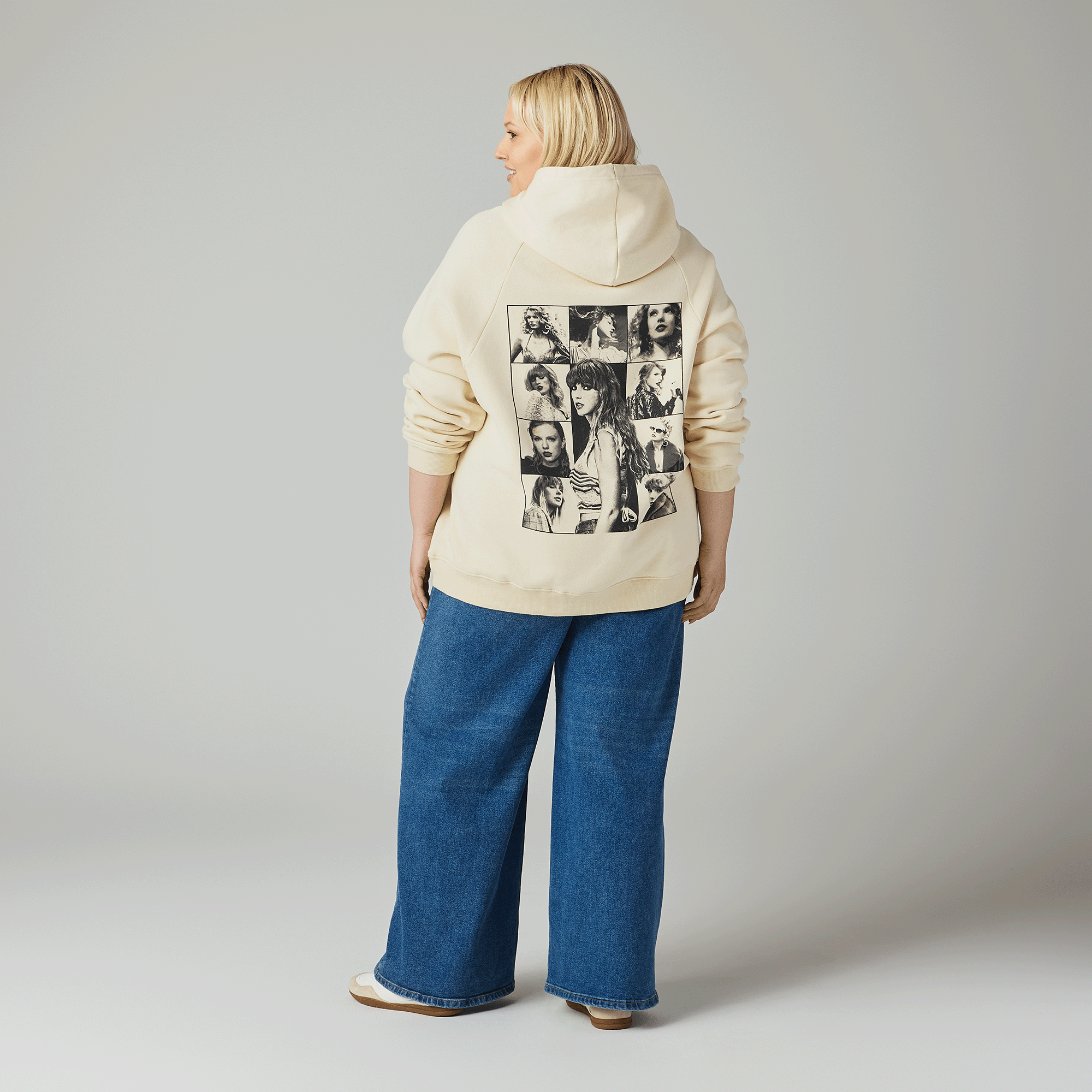 Taylor Swift The Eras Tour I Beige Hoodie Taylor Swift The Eras Tour I Beige Hoodie