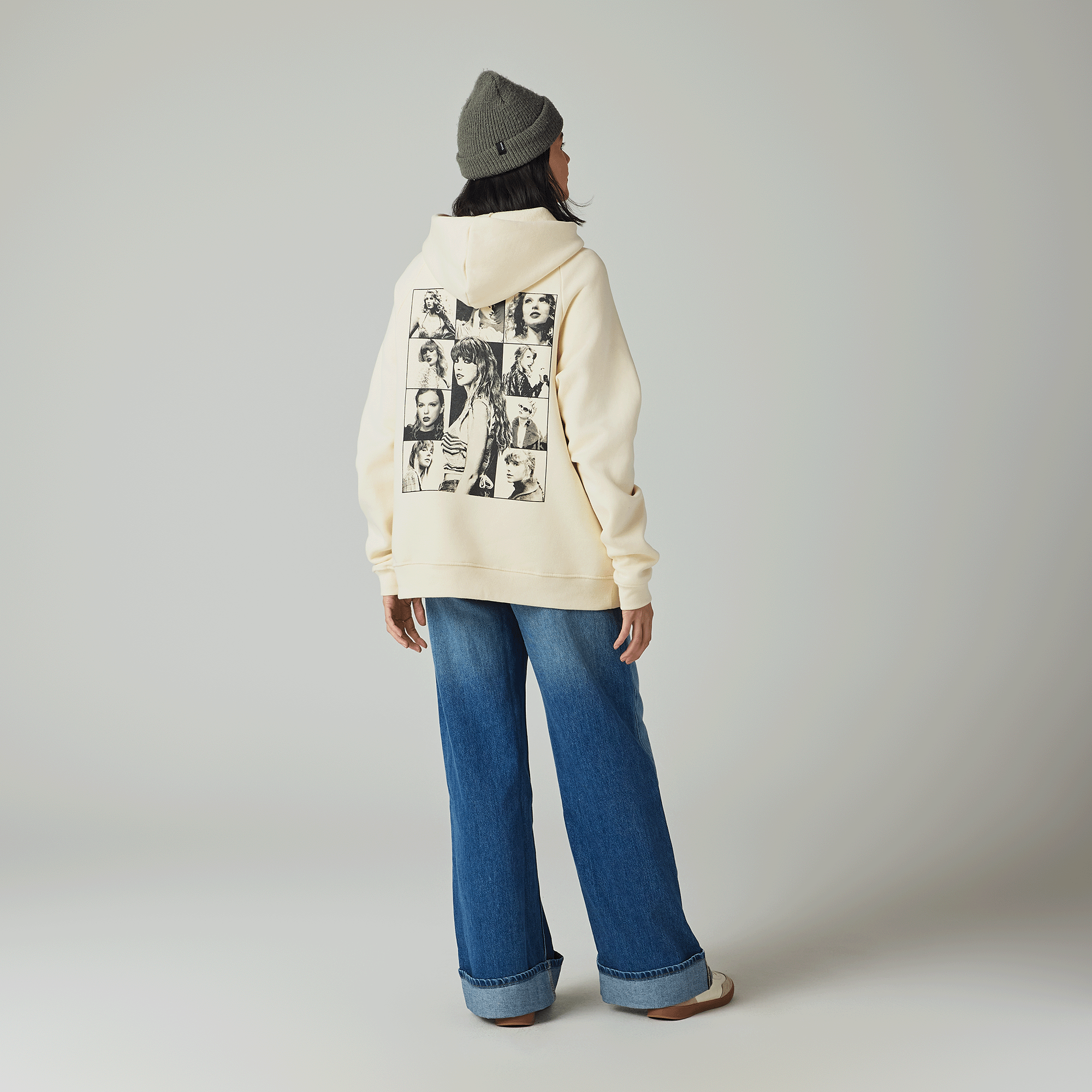 Taylor Swift Taylor Swift The Eras Tour I Beige Hoodie Hoodie 402698