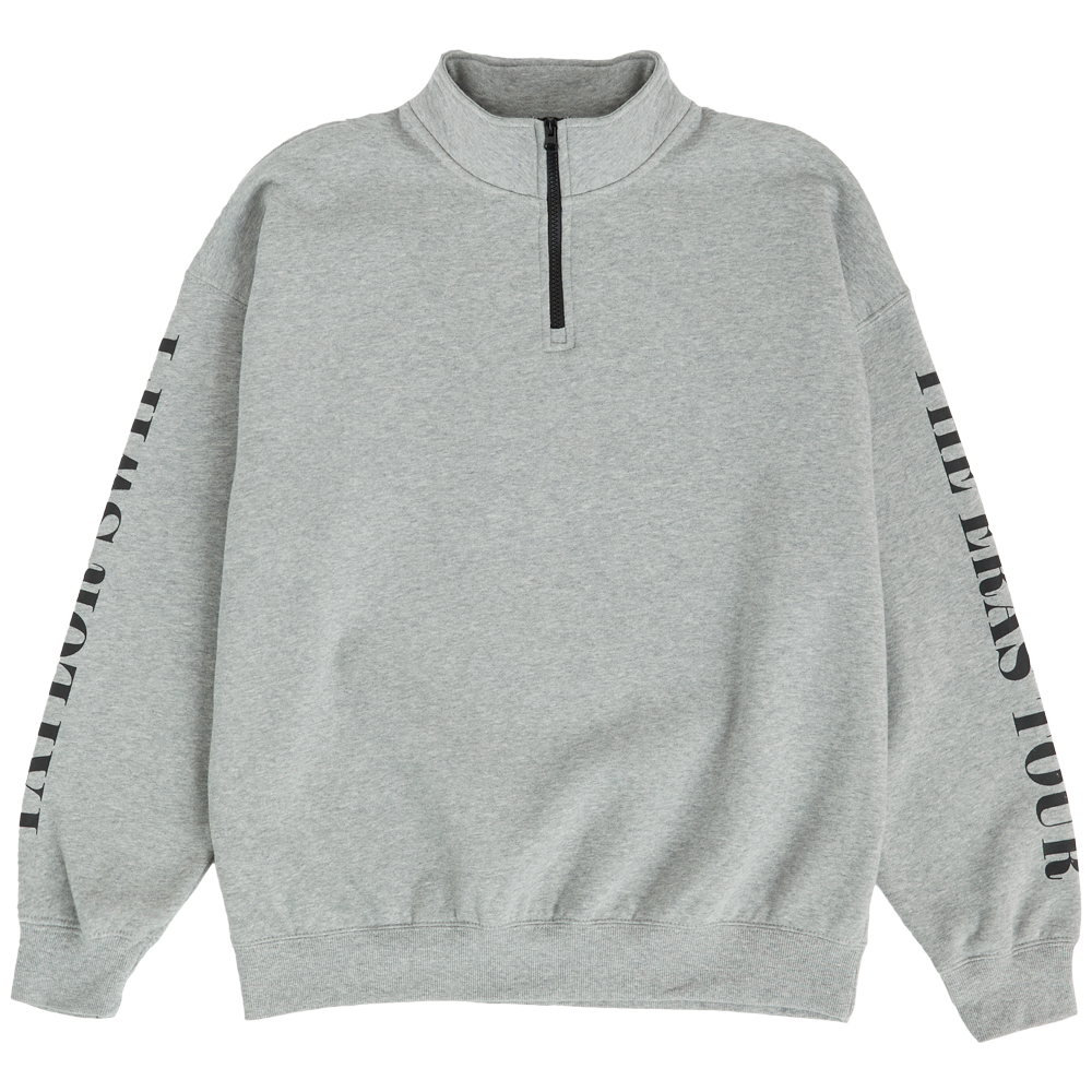 Taylor Swift Taylor Swift The Eras Tour I Gray Quarter Zip Sweatshirt Quarter Zip Sweatshirt 402512