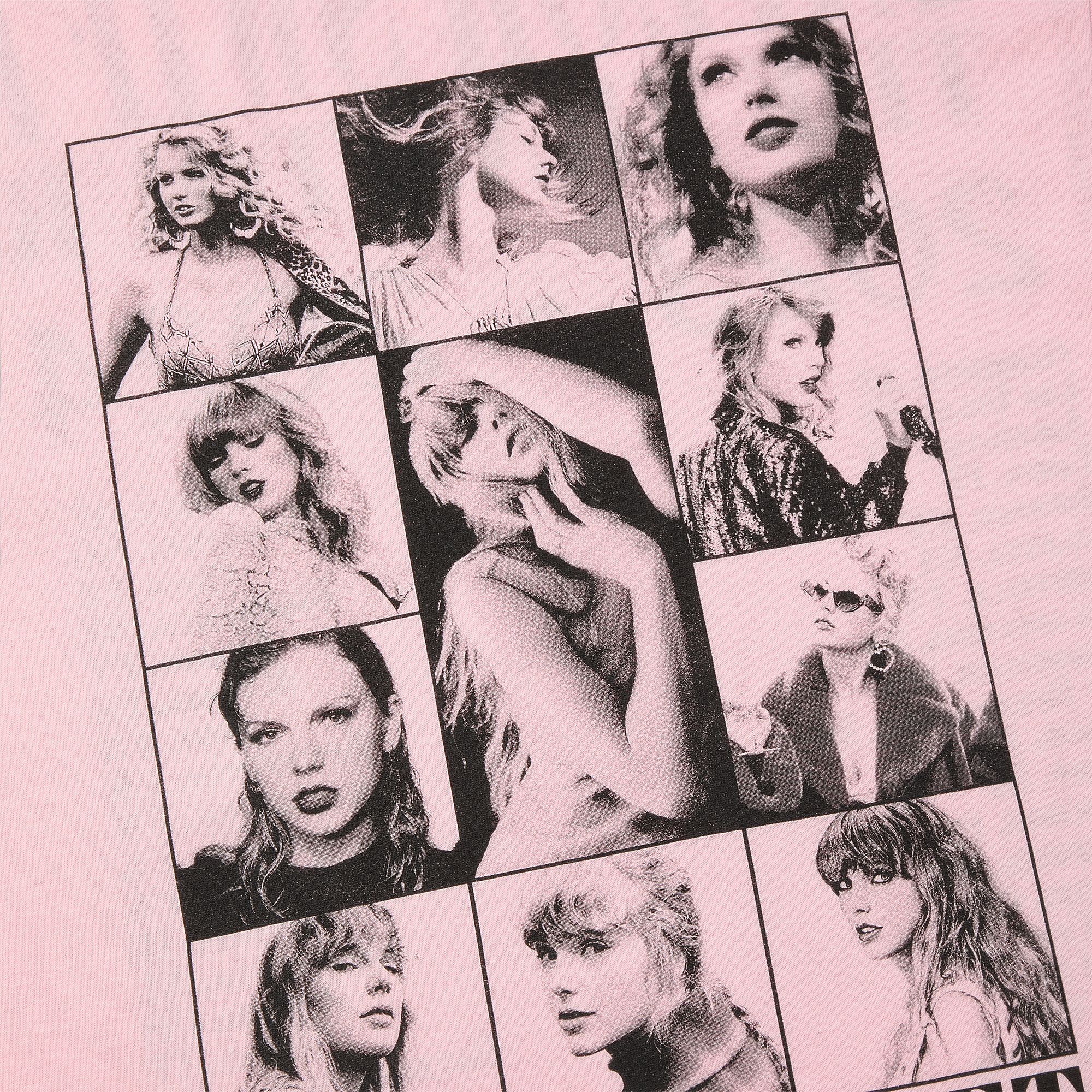Taylor Swift Taylor Swift The Eras Tour Pink T-Shirt T-Shirt 360171