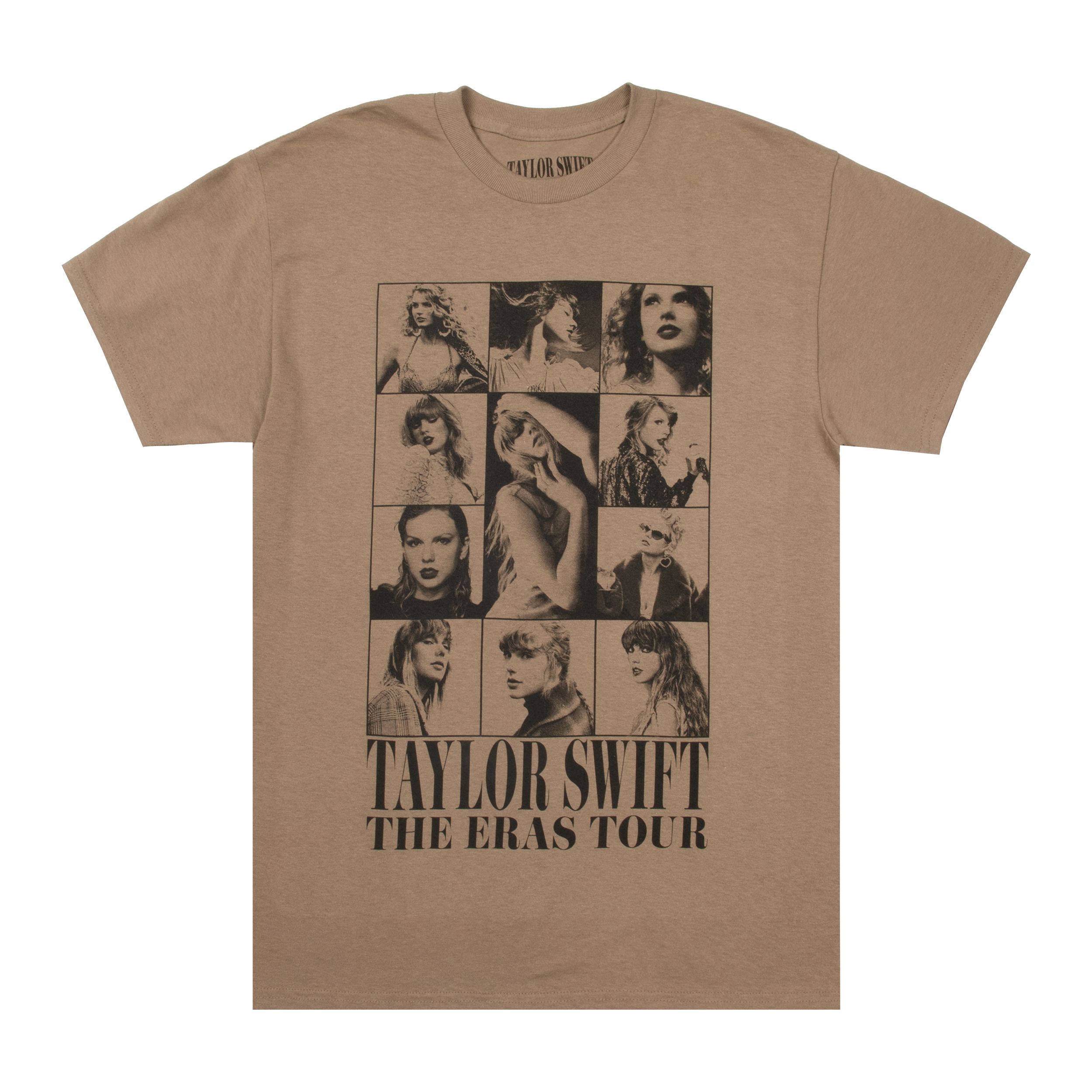 Taylor Swift Taylor Swift The Eras Tour Taupe T-Shirt T-Shirt 360191