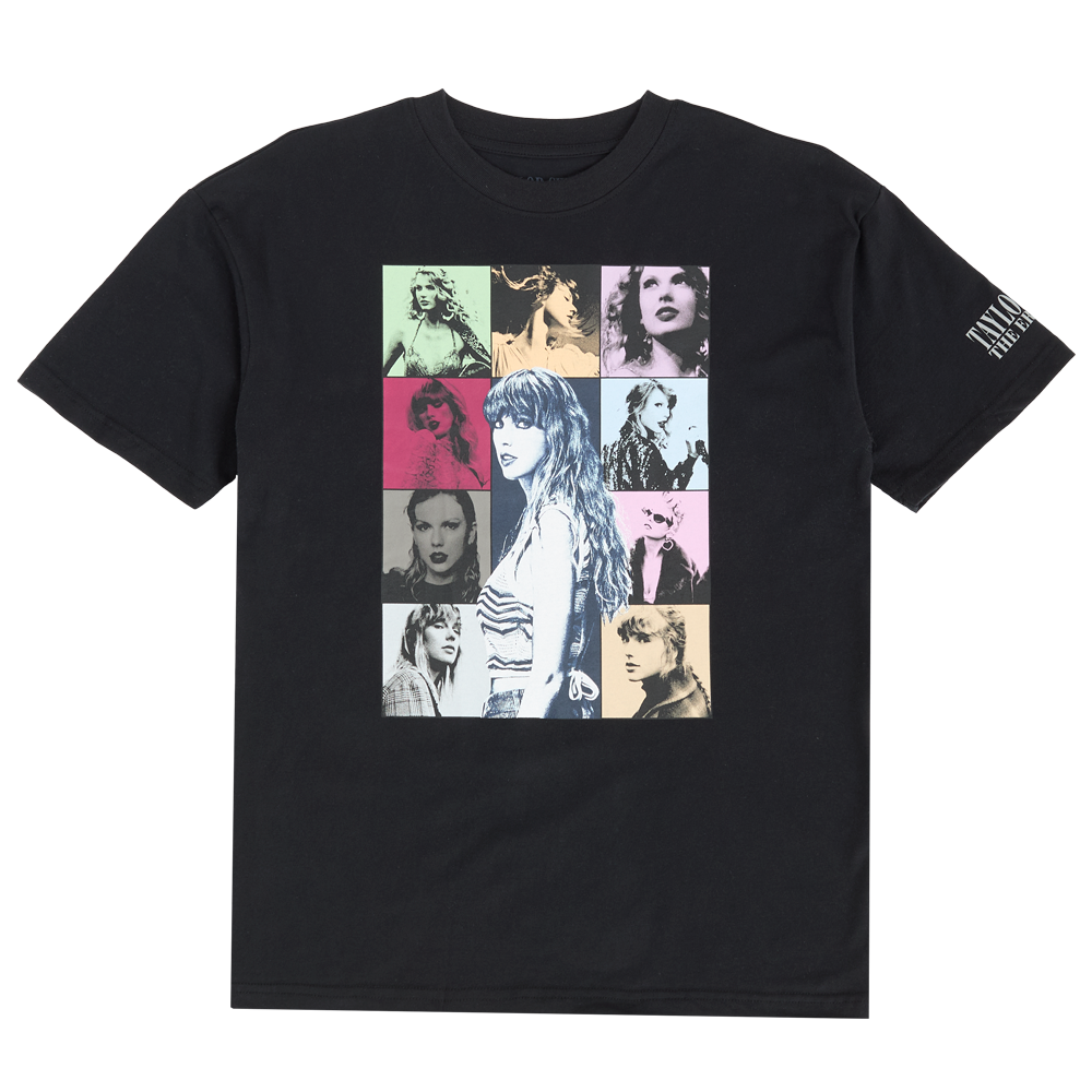 Taylor Swift Taylor Swift | The Eras Tour Through Vancouver I Black T-Shirt T-Shirt 402428