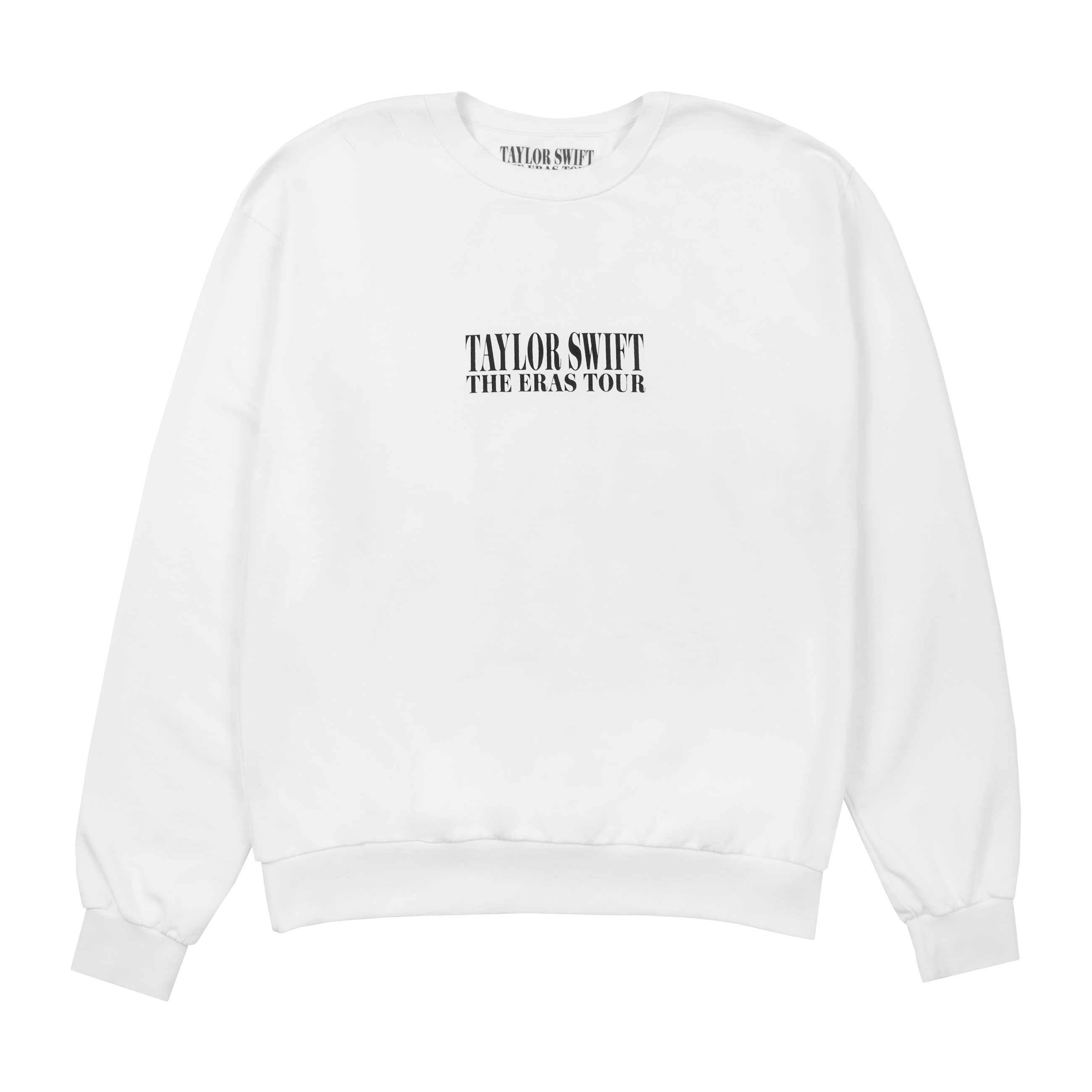 Taylor Swift The Eras Tour White Crewneck Taylor Swift The Eras Tour White Crewneck