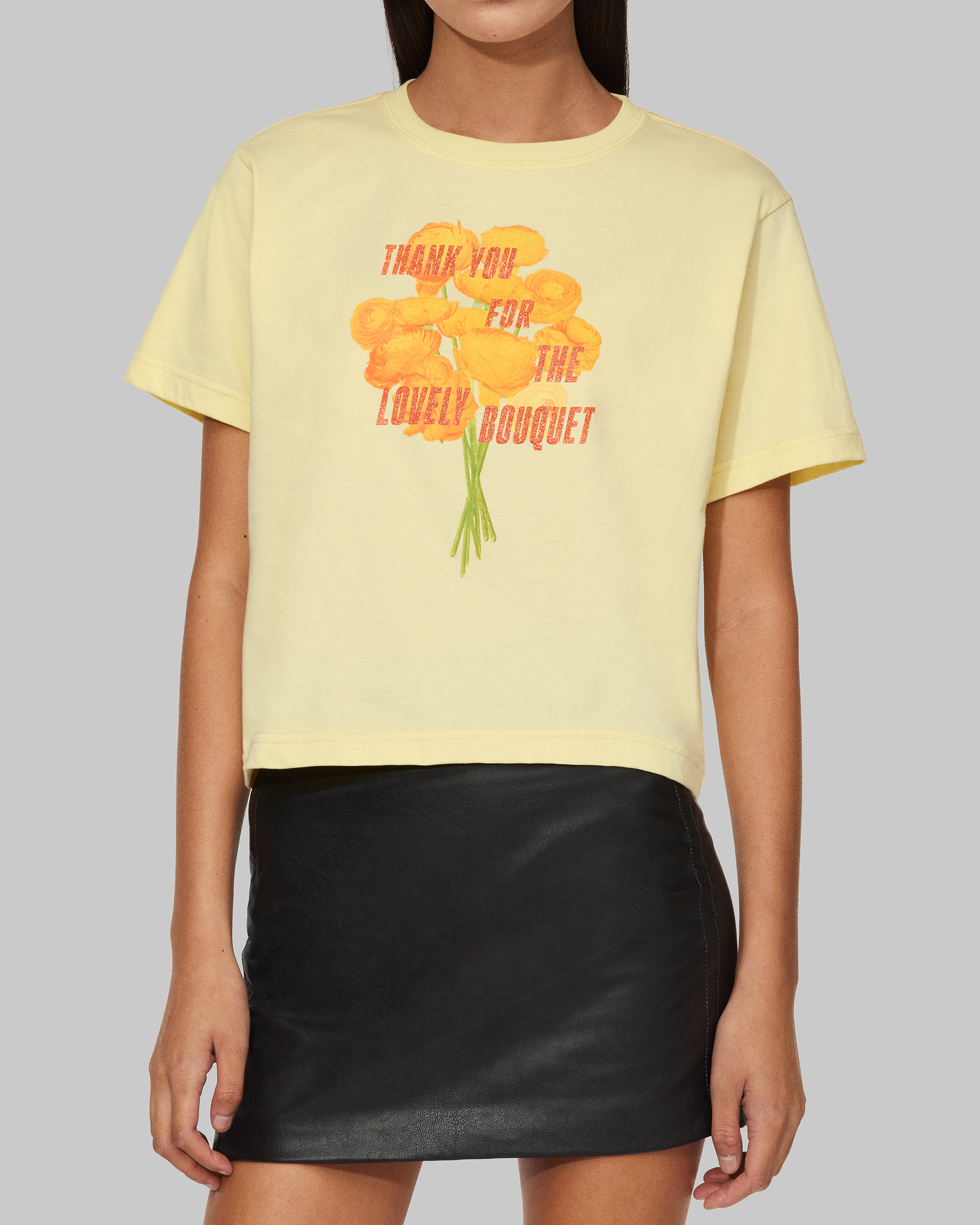 Taylor Swift Thank You For The Lovely Bouquet Cropped T-Shirt T-Shirts 423576