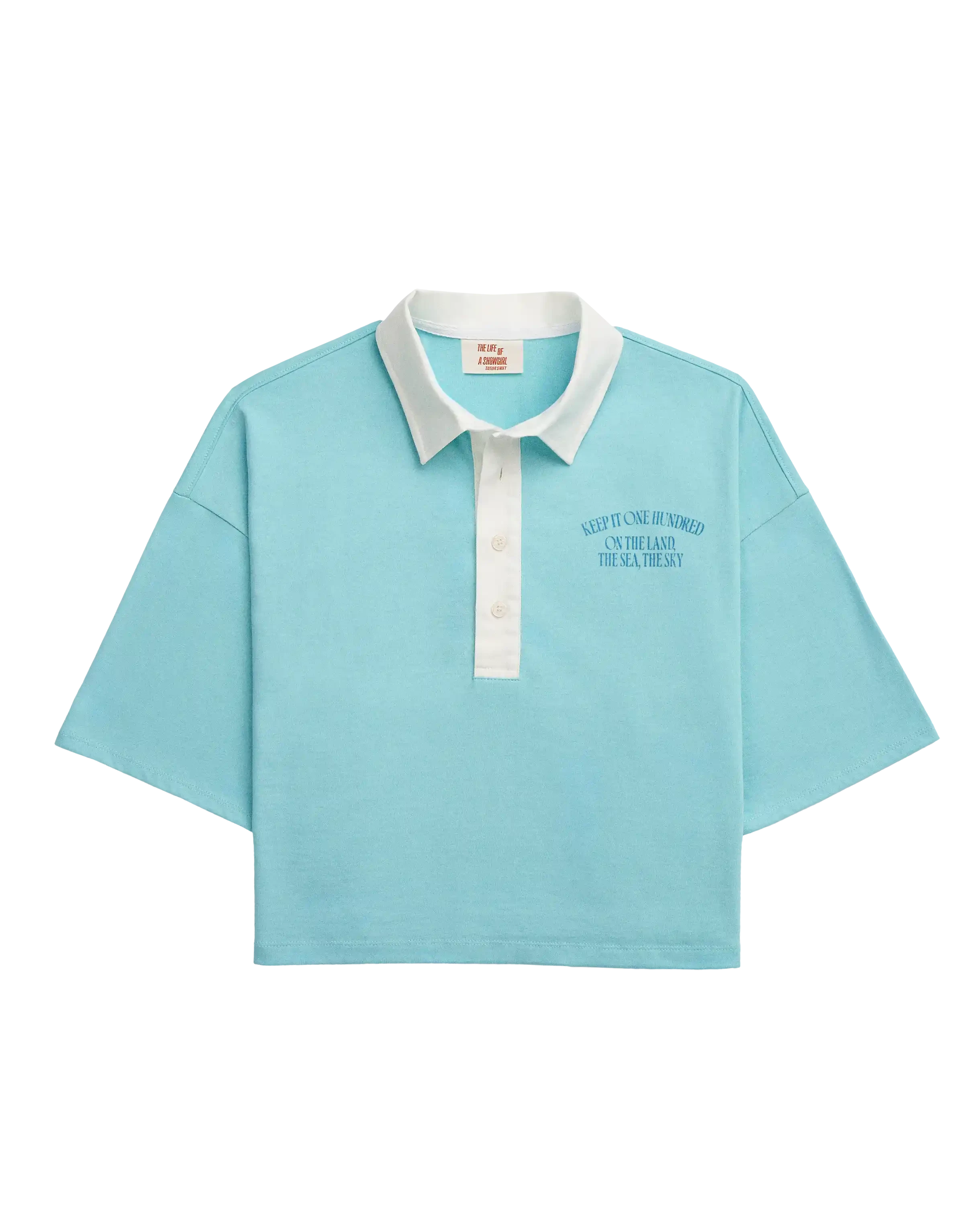 Taylor Swift The Fate of Ophelia Cropped Polo T-Shirts 450192