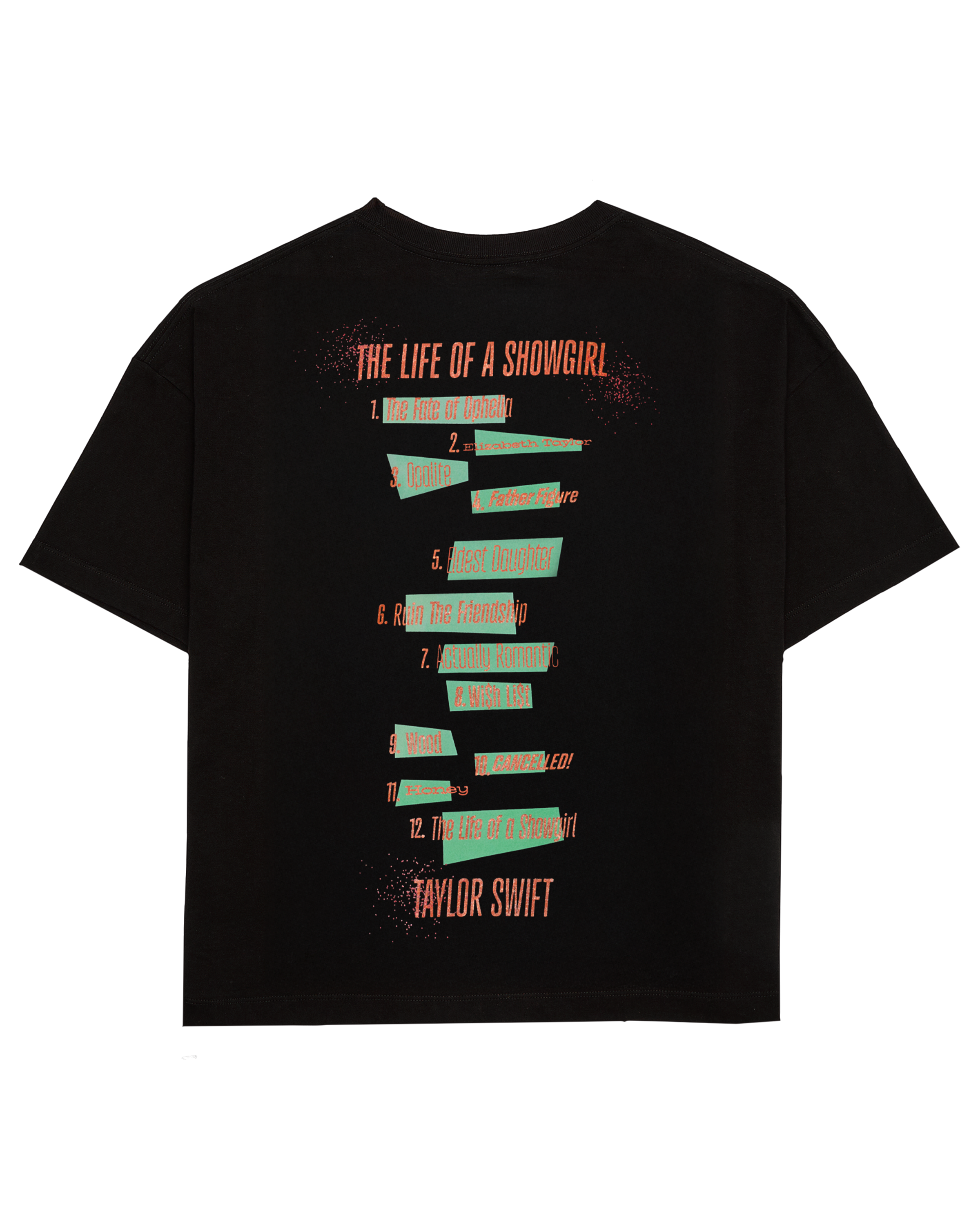 Taylor Swift The Life of a Showgirl Album Cover T-Shirt T-Shirts 423622