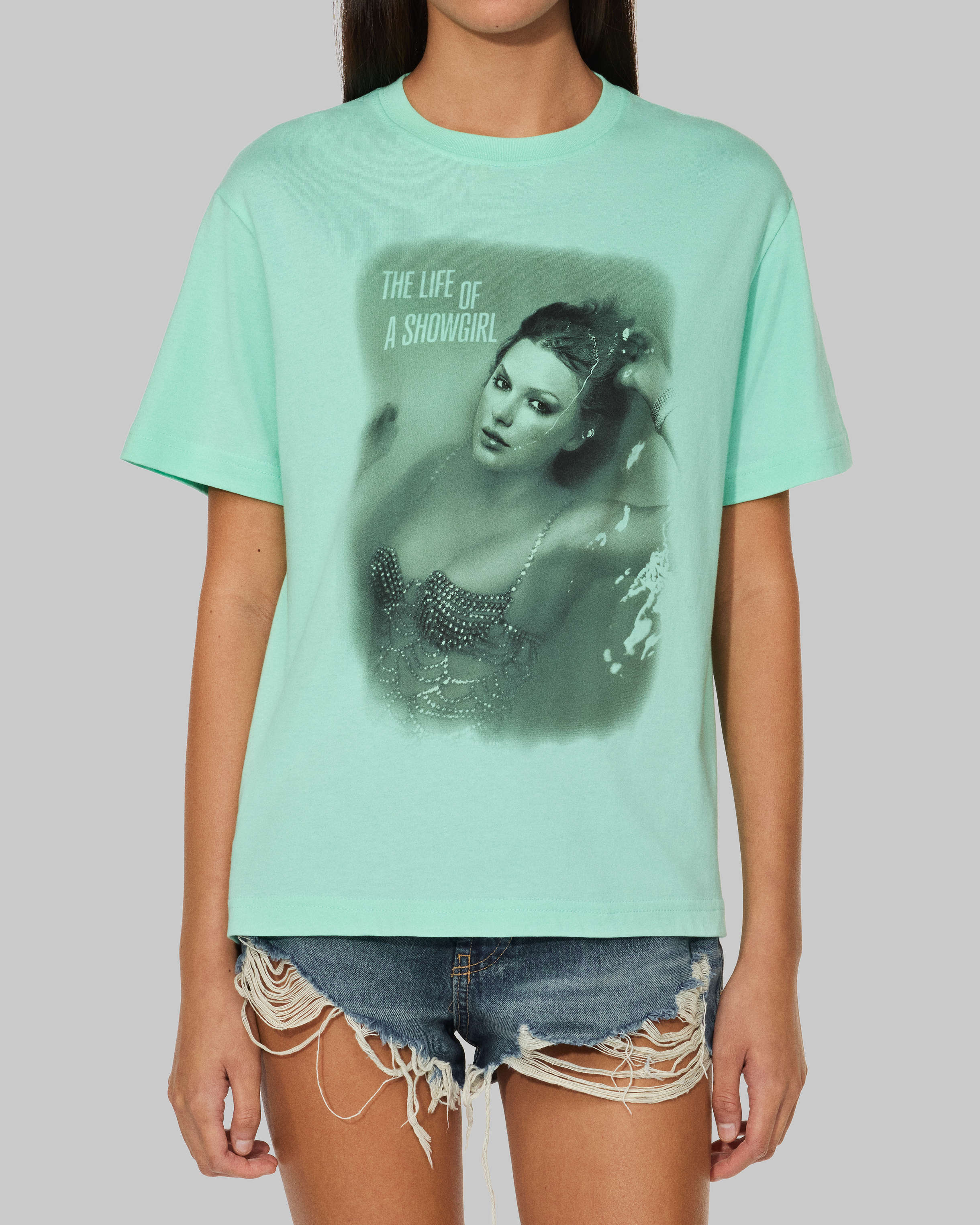 Taylor Swift The Life of a Showgirl Mint T-Shirt T-Shirts 423480