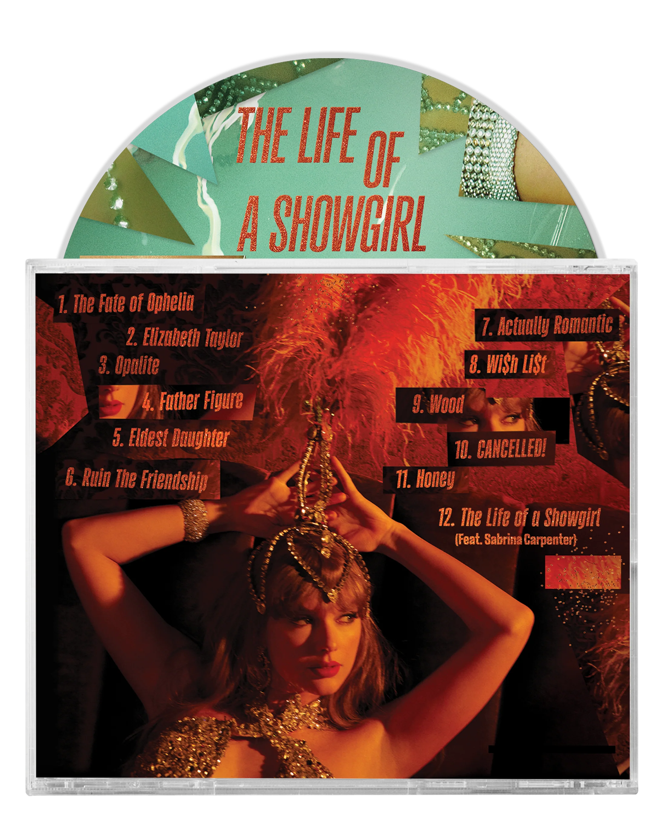 The Life of a Showgirl: Sweat and Vanilla Perfume CD with Poster The Life of a Showgirl: Sweat and Vanilla Perfume CD with Poster