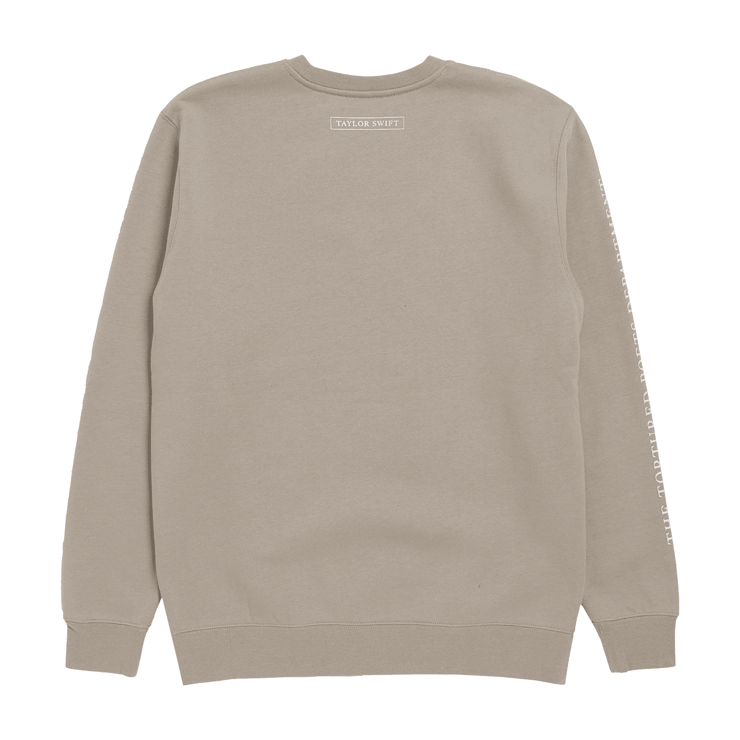 Taylor Swift The Tortured Poets Department Beige Crewneck Crewnecks 361555