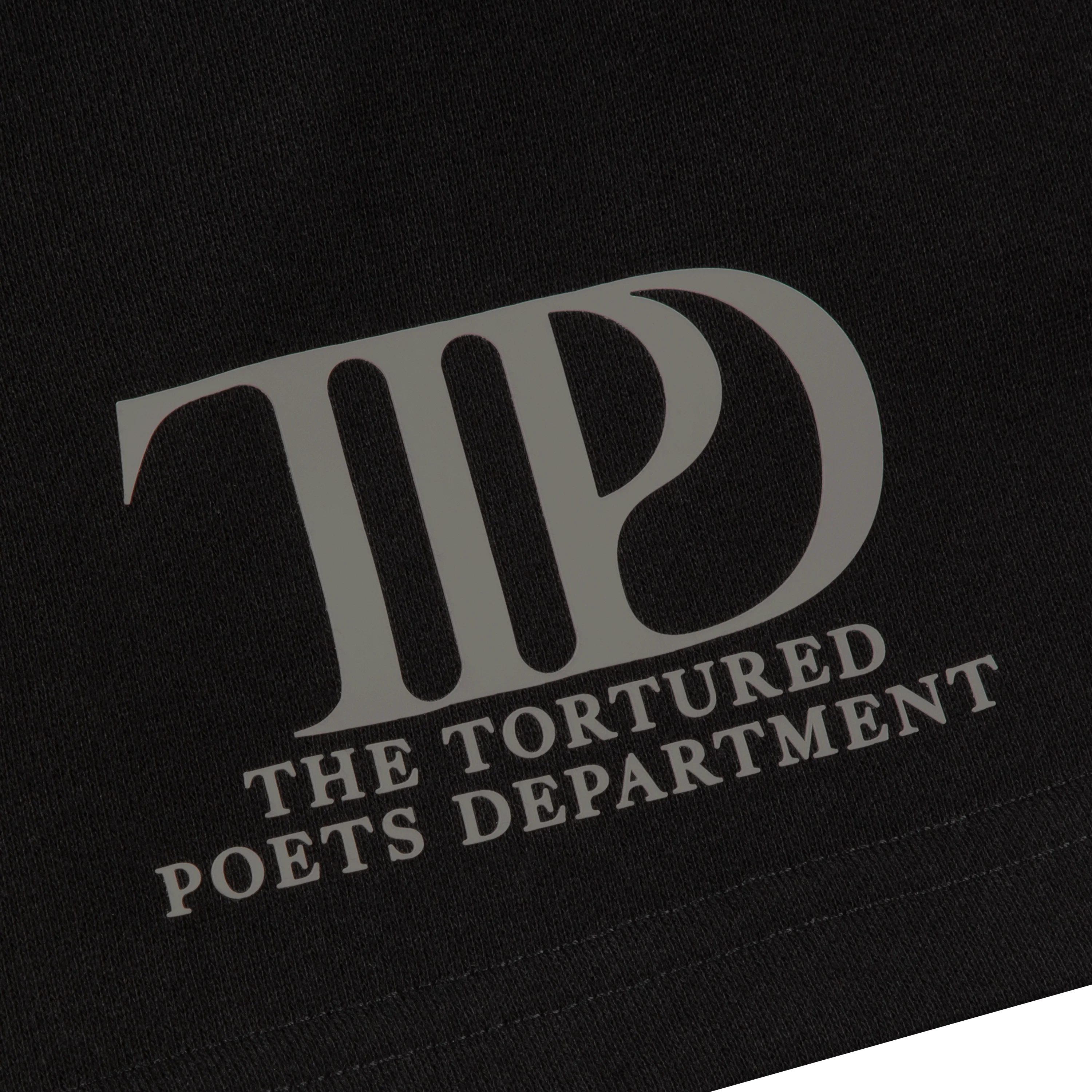 Taylor Swift The Tortured Poets Department Black Shorts Shorts 356359