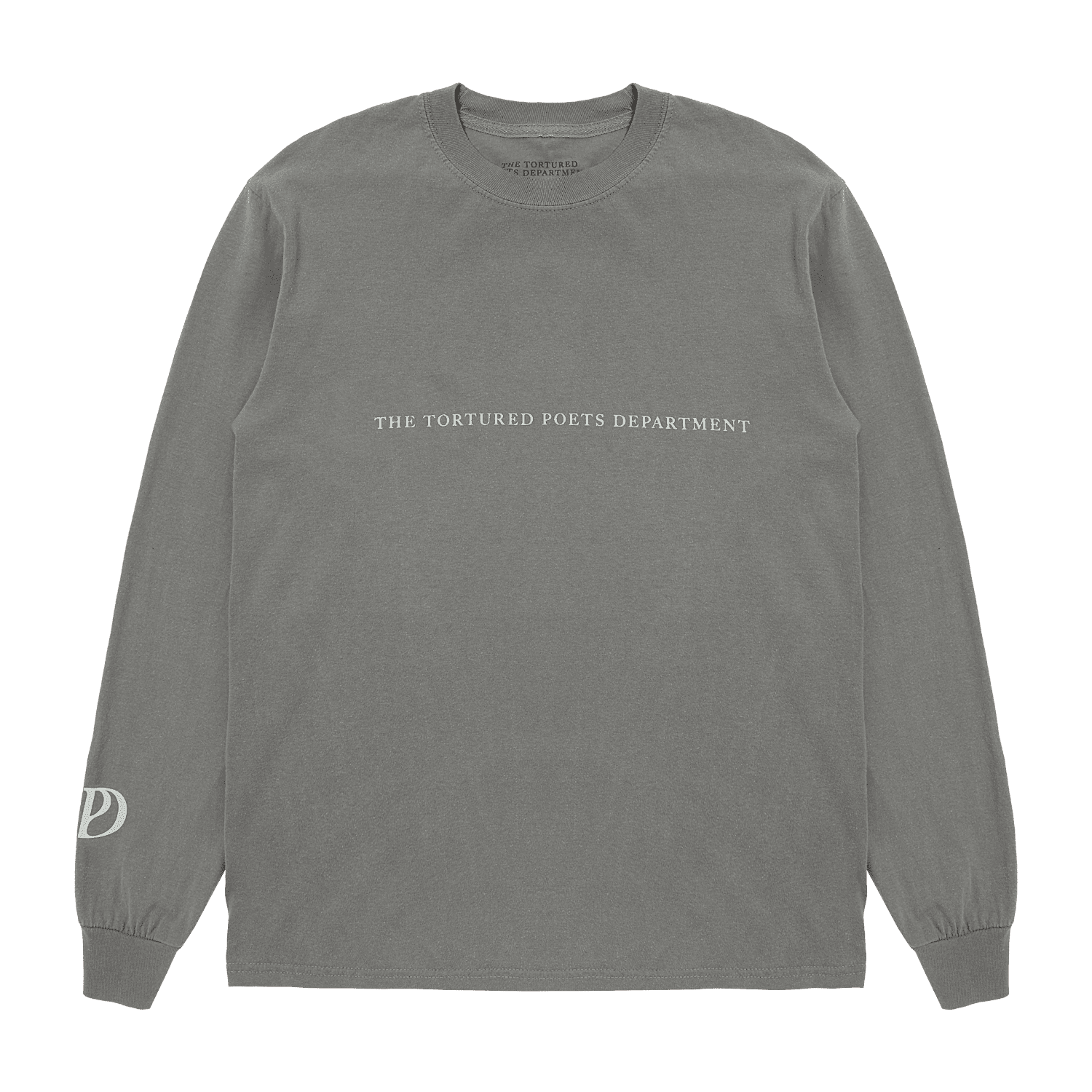 Taylor Swift The Tortured Poets Department Gray Photo Long Sleeve T-Shirt Longsleeves 361540