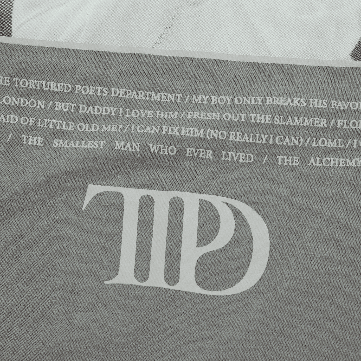 Taylor Swift The Tortured Poets Department Gray Photo Long Sleeve T-Shirt Longsleeves 361546
