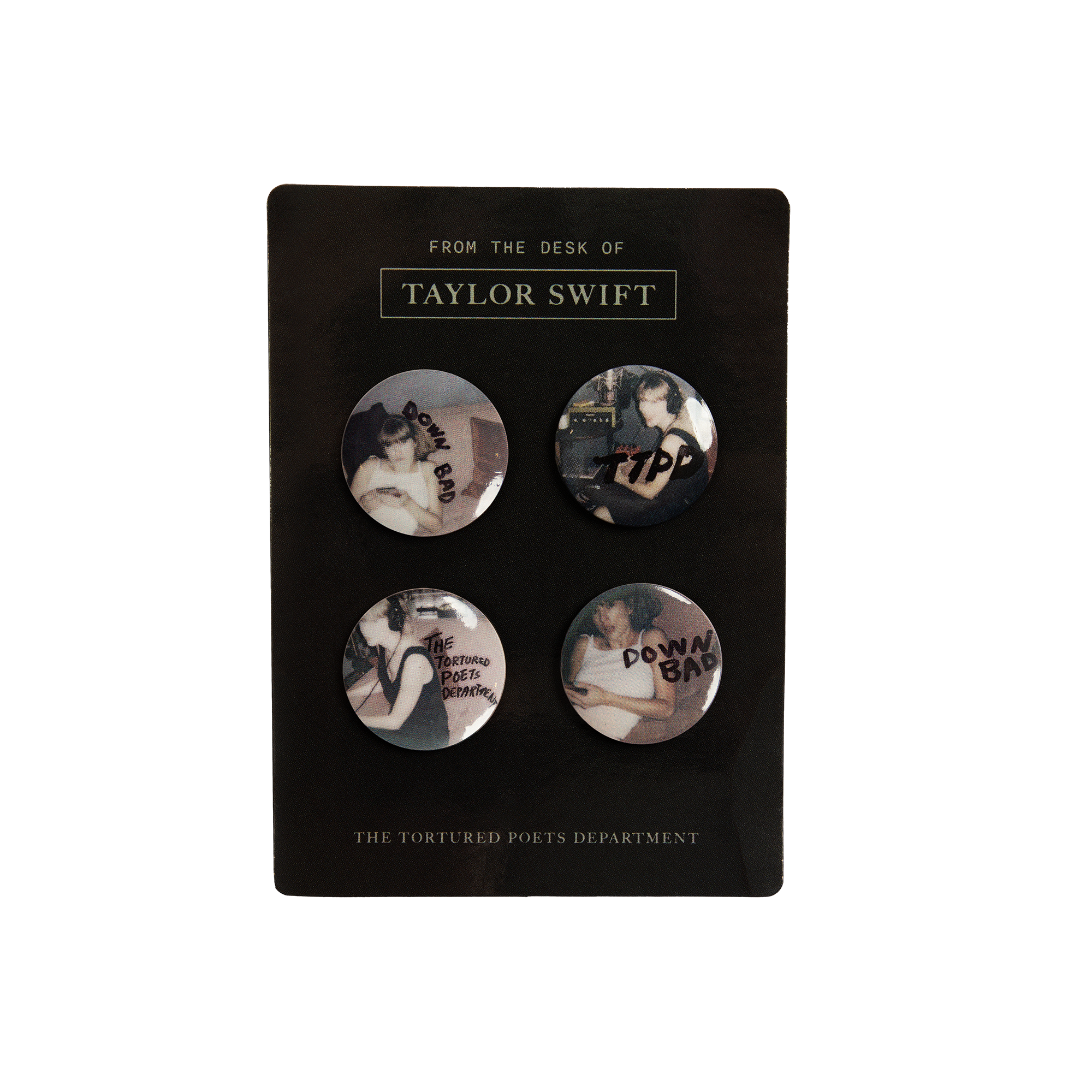 Taylor Swift The Tortured Poets Department Pin Set Pin Set 366467