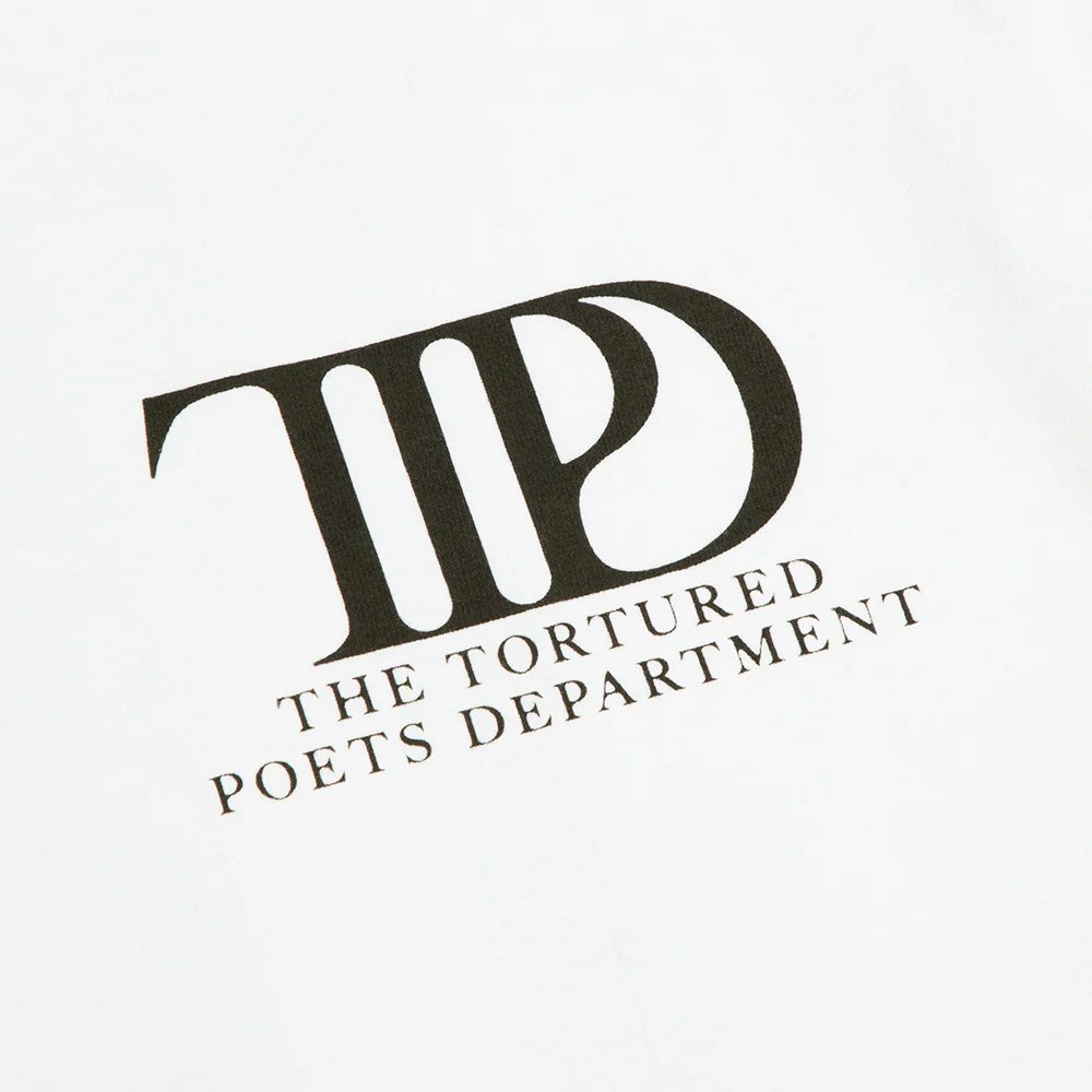 Taylor Swift The Tortured Poets Department White T-Shirt T-Shirts 356387
