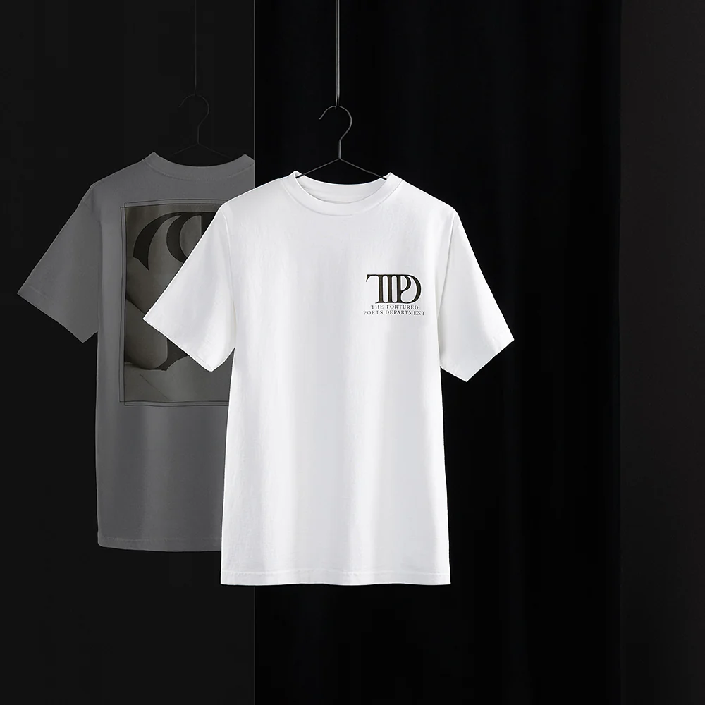 Taylor Swift The Tortured Poets Department White T-Shirt T-Shirts 356391