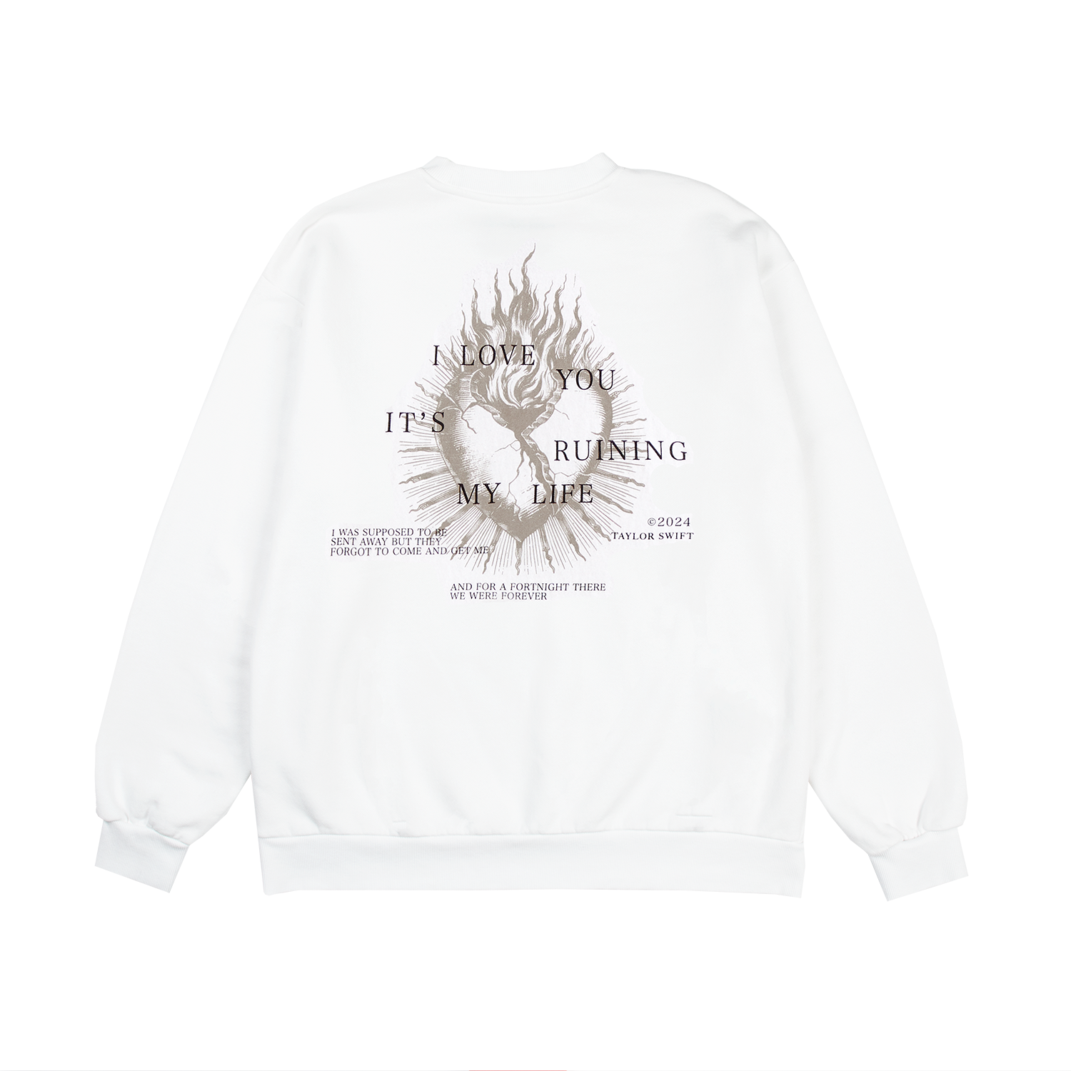 Taylor Swift They Forgot To Come And Get Me Crewneck Sweater 364096