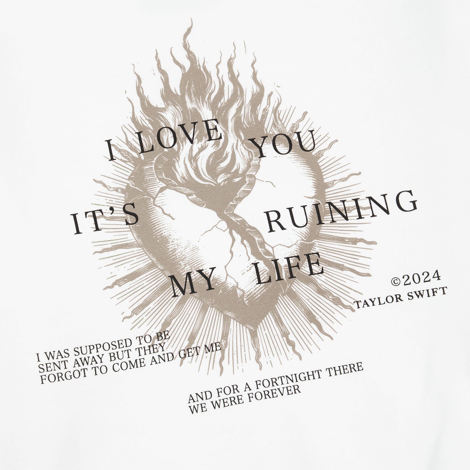 Taylor Swift They Forgot To Come And Get Me Crewneck Sweater 364090