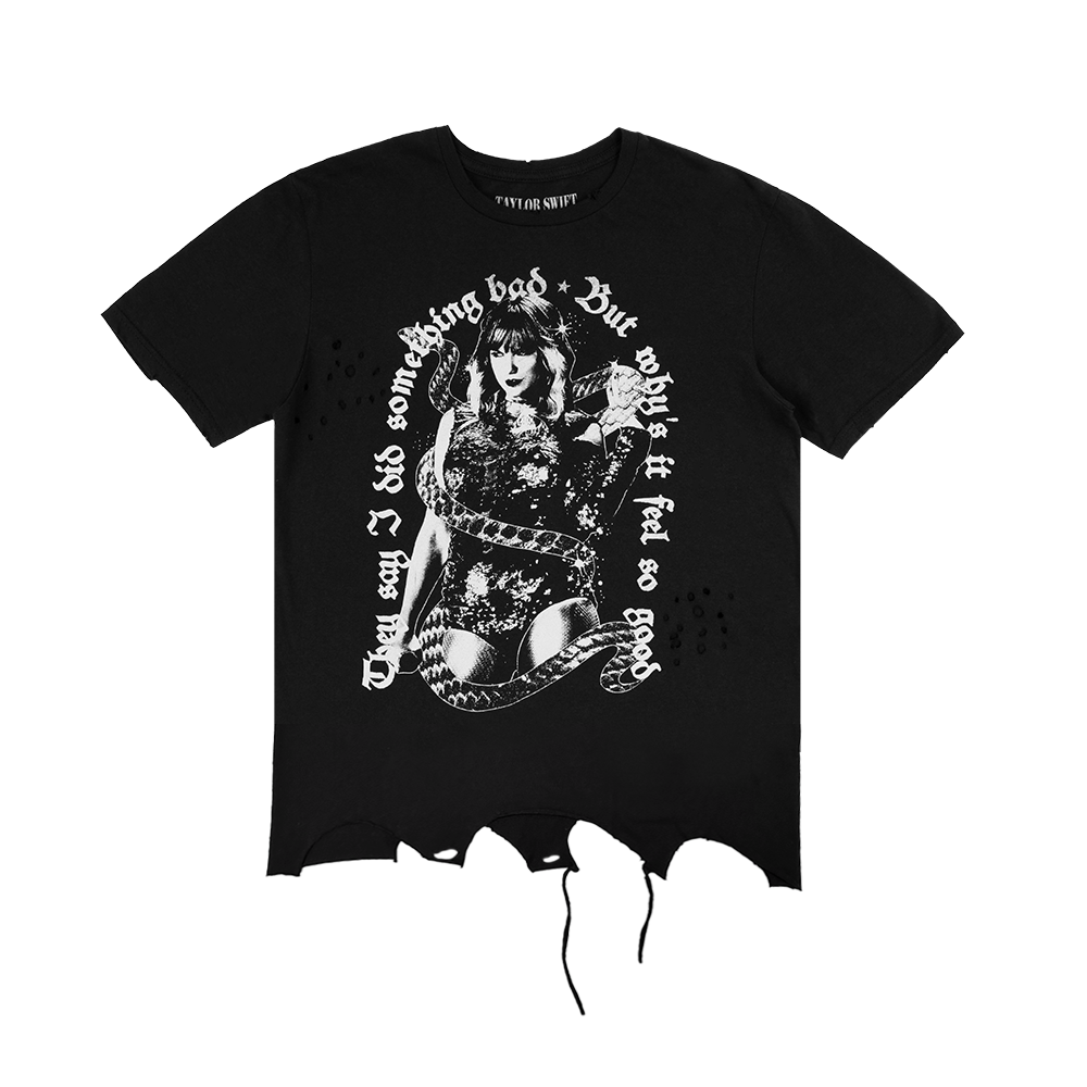 Taylor Swift They Say I Did Something Bad, But Why's It Feel So Good Destructed T-Shirt T-Shirts 384827
