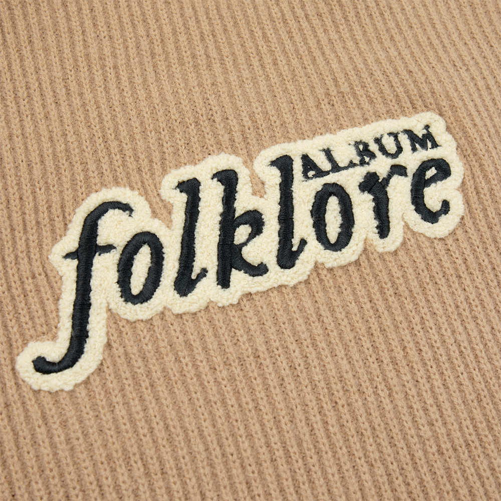 Taylor Swift folklore Album Chenille Patch Crewneck Sweater Crewneck Sweater 364726